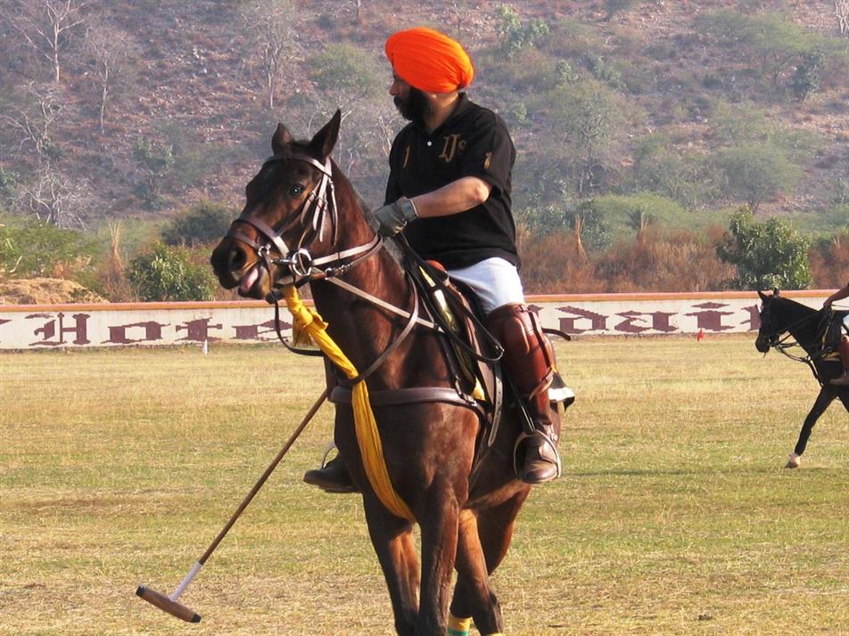 Sikh Players are allowed to play in the Turban though we now usually play in the helmet